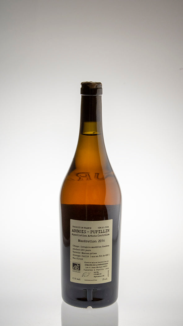 2016, Maceration de Savagnin