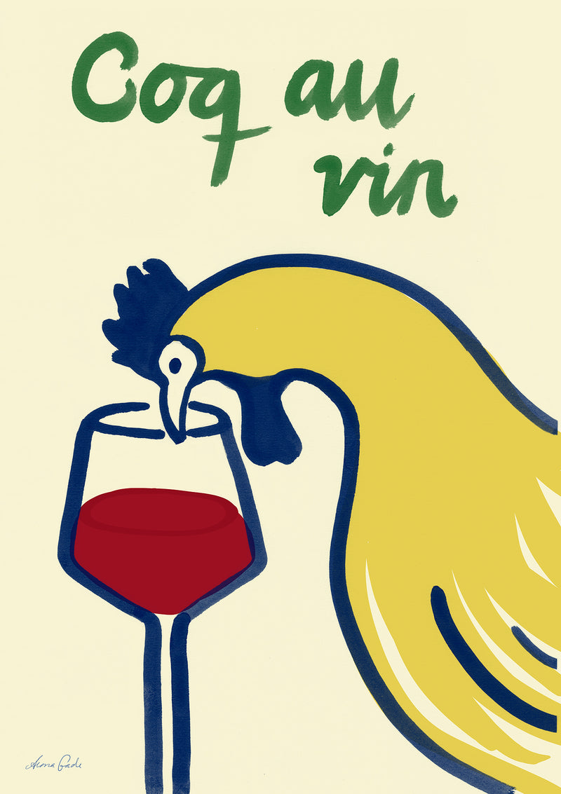 Poster · Coq au vin