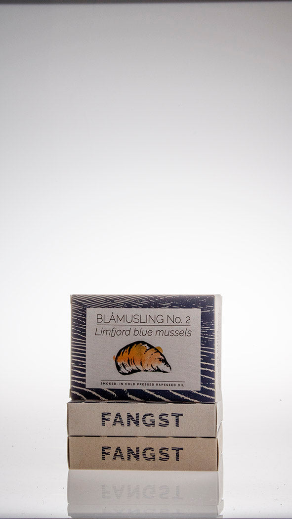 Blåmuslinger, smoked, Limfjord