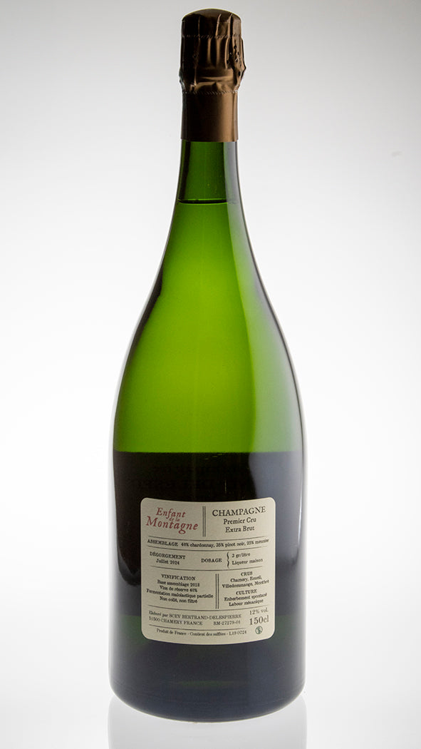 Enfant de la Montagne Magnum, Extra brut, Premier Cru Champagne
