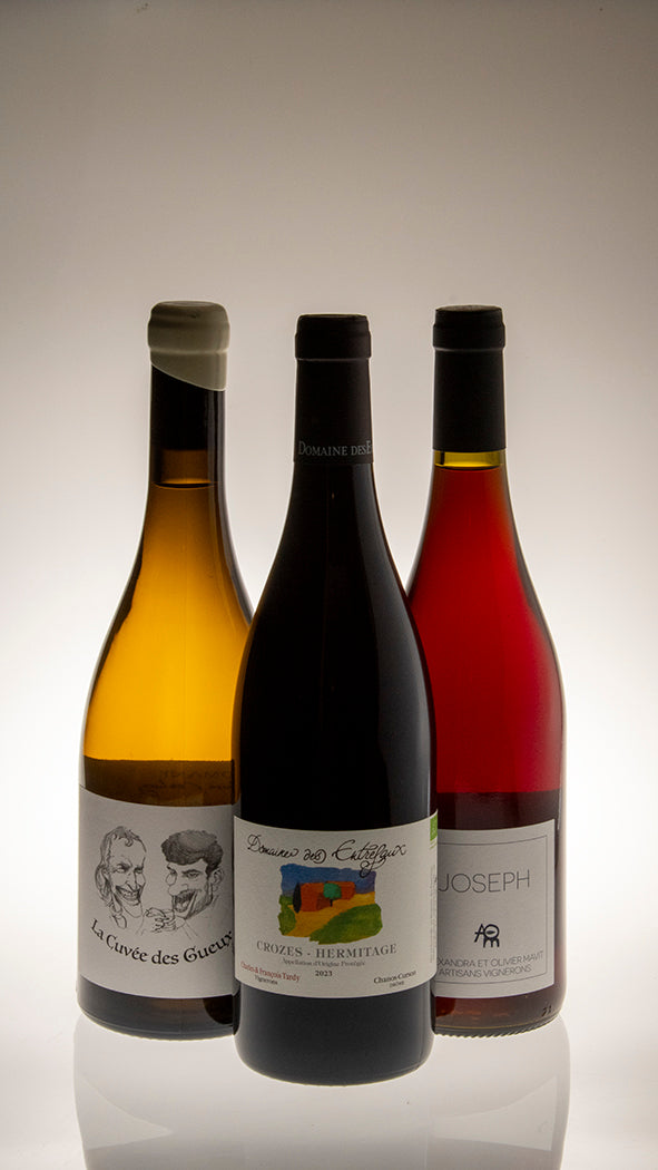 Vinabonnement for Nysgerrige · 3 flasker