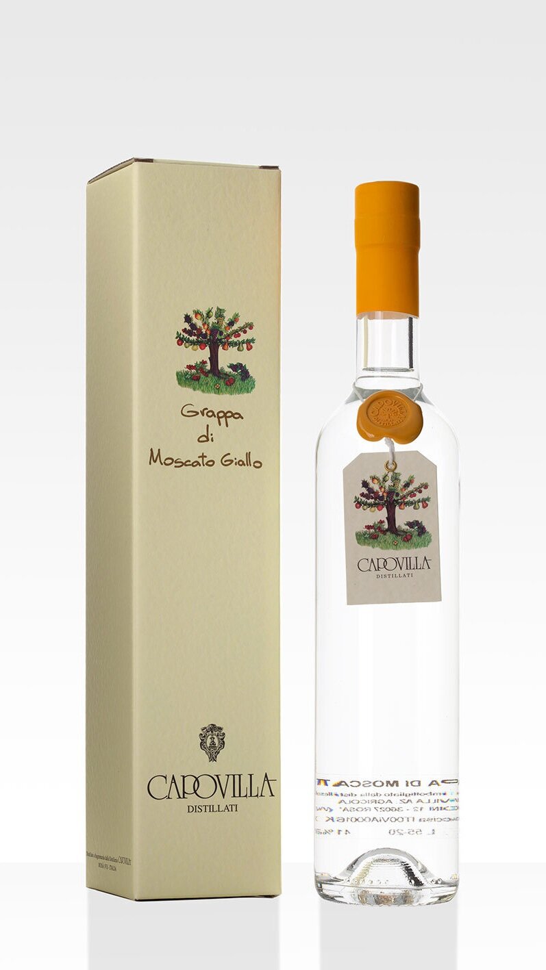 Capovilla, Grappa Moscato Giallo