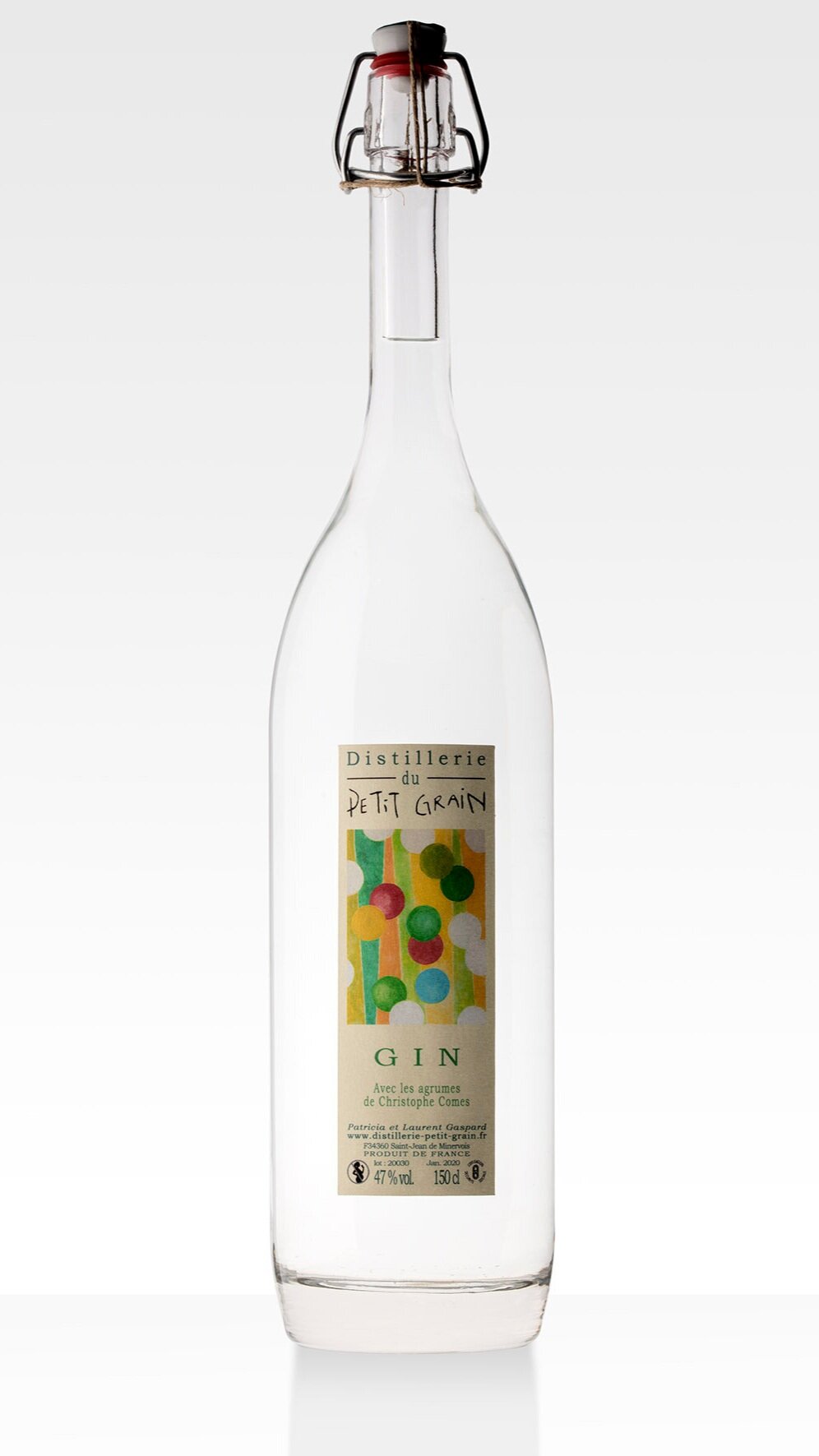 Distillerie du Petit Grain, Gin aux Agrumes Magnum