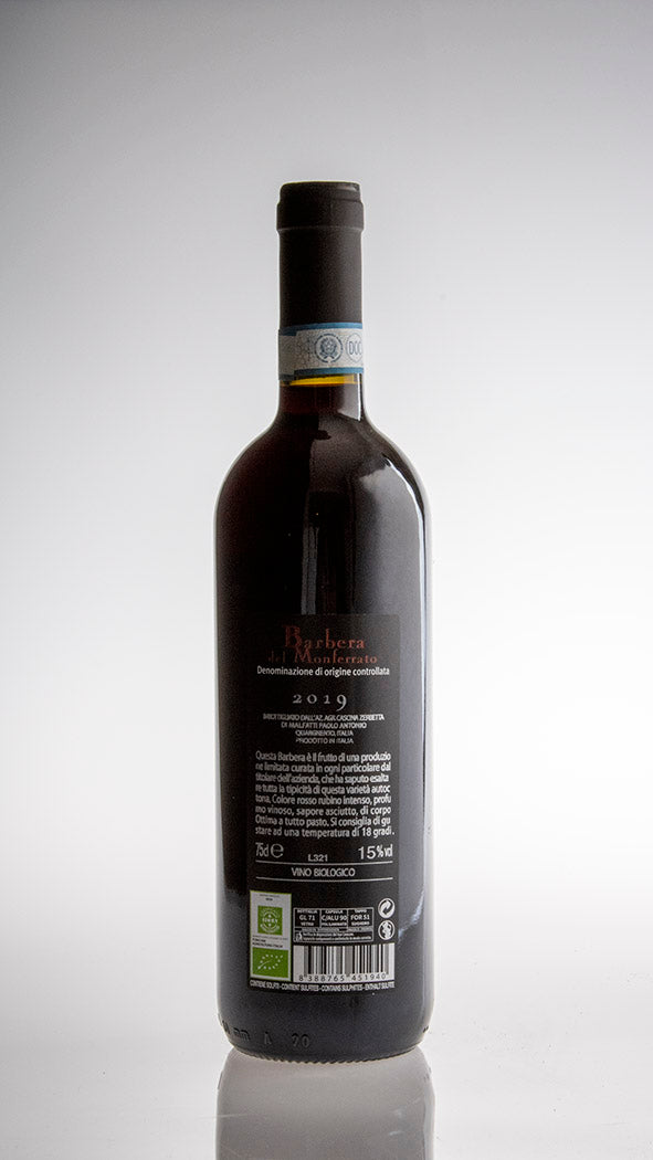 2019, Barbera Del Monferrato