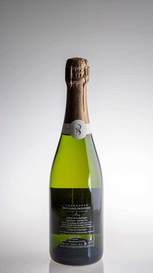 Enfant de la Montagne, Extra brut, Premier Cru Champagne